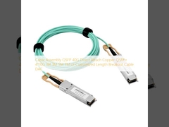 تجميع الكابلات QSFP 40G ربط مباشر النحاس QSFP + 4 * 10G 1M 3M 5M 7M أو كابل DAC المخصص