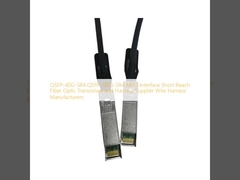 QSFP-40G-SR4 QSFP-100G-SR4 MPO واجهة قصيرة المدى جهاز إرسال الألياف الضوئية والسلك الموردين