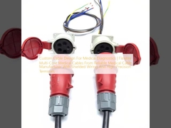 تصميم كابل مخصص للتشخيص الطبي | كابلات طبية متعددة النوى مرنة من شركة تصنيع كابلات طبية موثوقة مع أسلاك محمية وأطراف عالية الدقة