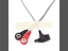 تصميم كابل مخصص مقدم من قبل شركة تصنيع كابلات طبية موثوقة | شركة تصنيع ضفائر الأسلاك المحترفة التي تقدم تجميعات مرنة ومثبطة للهب ومتوافقة حيويًا لخدمة المرضى